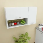 Dulap functional de baie alb, Salome Homs, 90 x 24.8 x 52 cm - imagine 3