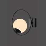 Aplica perete negru-alb homs ro11132 - imagine 2