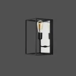 Aplica perete negru homs ro11310 - imagine 3