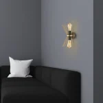 Aplica perete negru homs ro11185 - imagine 12