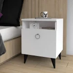 Noptiera Barlo Homs, alb, 52 x 40 cm