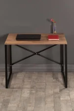 Birou stil industrial Coby Homs, metal/pal, 90x60x70 cm - imagine 4