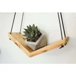 Raft de perete lemn,seria wood Homs 30 x 9 cm,700006 - imagine 4