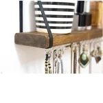 Raft de perete lemn,seria wood Homs 50 x 9 cm,700008 - imagine 3