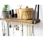 Raft de perete lemn,seria wood Homs 50 x 9 cm,700008 - imagine 4