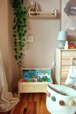 Organizator din lemn pentru carti si caiete,seria wood, Homs, 49 x 41 x 28 cm,700180 - imagine 6