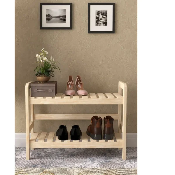 Pantofar din lemn , seria wood Homs 64 x 30 x 54 cm,700216