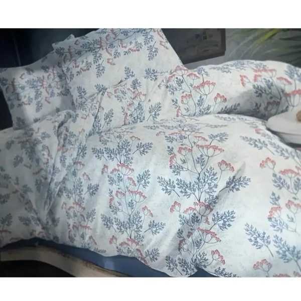 Lenjerie de pat bumbac satinat 2 persoane,homs,serie D 270,00026