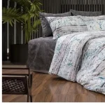 Lenjerie de pat bumbac satinat 2 persoane,homs,serie D 270,00032 - imagine 3