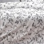 Set lenjerie de pat bumbac satinat 2 persoane 240 cm - imagine 2