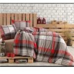 Lenjerie de pat bumbac satinat 2 persoane,homs,serie H280,00081