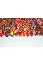 Covor iută Bolero Homs, caramiziu, 80X140 cm, 10305 - imagine 2