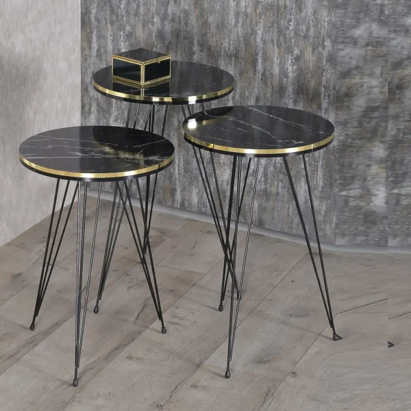 Set masuta de cafea,Seria 440Homs, 3 buc,20046