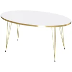 Masuta de cafea ovala, 90x50x43 cm, 20124 - imagine 2