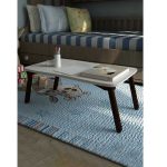 Masuta bej, 58x35x23 cm - imagine 4