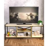 Comoda tv cadru metal, Seria 440, Homs, 120 x 45 x 35 cm,20498 - imagine 2