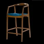 Scaun bar tapitat,fag,Seria Special AST-650,Homs,60016,rosu - imagine 7