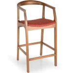 Scaun bar tapitat,fag,Seria Special AST-650,Homs,60016,rosu - imagine 9