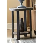 Masuta de cafea lemn ,rotund Homs, seria A-620, 47X 47 x 60 cm,30014 - imagine 5