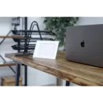 Masa bucatarie lemn,Solid Wood, natural-negru,140x60x75 cm, 30077 - imagine 9