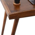 Birou din Lemn,seria wood A-620,119X75X59 cm,30085 - imagine 3