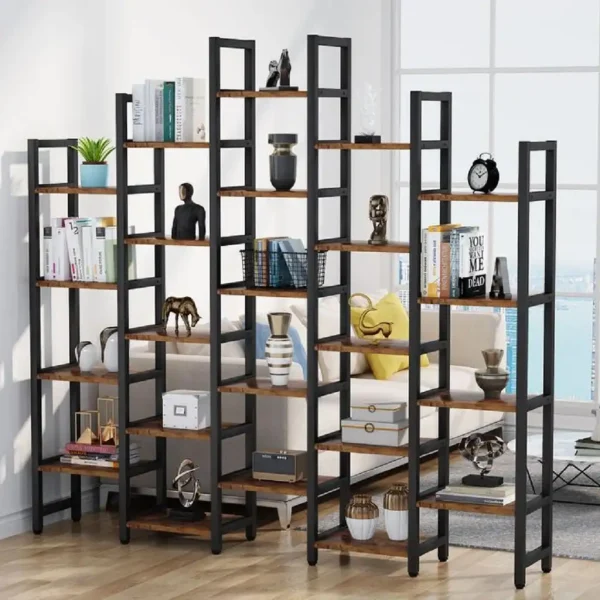 Biblioteca ,solid wood,lemn, Homs,seria A-620,218x27x210 cm ,630106