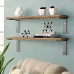 Set rafturi de perete din lemn, seria A-620, Homs, 30300