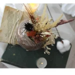 Ghiveci decorativ cu flori artificiale, homs seria A620,17x5.5x9 cm,30337 - imagine 10