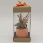 Ghiveci decorativ cu flori artificiale, homs seria A620,17x5.5x9 cm,30338 - imagine 3
