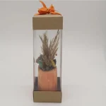 Ghiveci decorativ cu flori artificiale, homs seria A620,17x5.5x9 cm,30338 - imagine 4