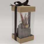 Ghiveci decorativ cu flori artificiale, homs seria A620,17x5.5x9 cm,30337 - imagine 2