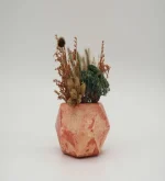 Ghiveci decorativ cu flori artificiale, homs seria A620,17x5.5x9 cm,30344 - imagine 2