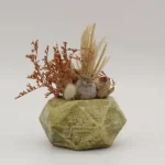 Ghiveci decorativ cu flori artificiale, homs seria A620,17x5.5x9 cm,30345