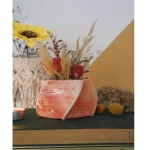 Ghiveci decorativ cu flori artificiale, homs seria A620,17x5.5x9 cm,30350 - imagine 3