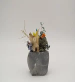 Ghiveci decorativ cu flori artificiale, homs seria A620,17x5.5x9 cm,30353 - imagine 7