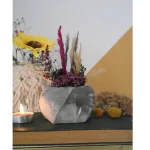 Ghiveci decorativ cu flori artificiale, homs seria A620,17x5.5x9 cm,30353 - imagine 6