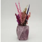 Ghiveci decorativ cu flori artificiale, homs seria A620,17x5.5x9 cm,30355 - imagine 4