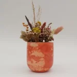 Ghiveci decorativ cu flori artificiale, homs seria A620,17x5.5x9 cm,30356 - imagine 3