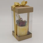 Ghiveci decorativ cu flori artificiale, homs seria A620,17x5.5x9 cm,30358 - imagine 4