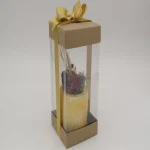 Ghiveci decorativ cu flori artificiale, homs seria A620,17x5.5x9 cm,30358 - imagine 5