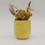 Ghiveci decorativ cu flori artificiale, homs seria A620,17x5.5x9 cm,30358 - imagine 3