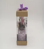 Ghiveci decorativ cu flori artificiale, homs seria A620,17x5.5x9 cm,30361 - imagine 6