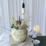 Ghiveci decorativ cu flori artificiale, homs seria A620,17x5.5x9 cm,30363 - imagine 7