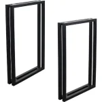 Set picioare masa metal, Homs , Negru,55X72 cm,30670