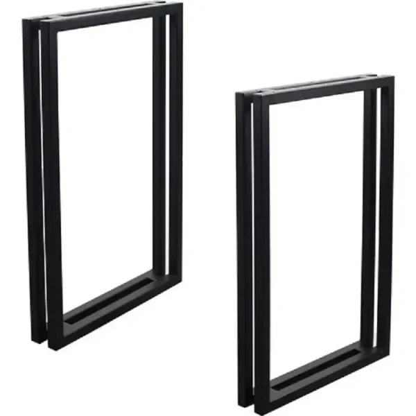 Set picioare masa metal, Homs , Negru,55X72 cm,30670
