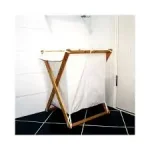 Cos depozitare pliabil 35×45×75 cm – natur/alb, Organize - imagine 4