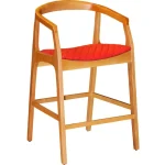 Scaun bar tapitat,fag,Seria Special AST-650,Homs,60016,rosu