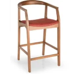 Scaun bar tapitat,fag,Seria Special AST-650,Homs,60016,rosu - imagine 4