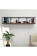 Raft de perete, Miray Homs, pin, 120 x 30 x 30 cm,lemn - imagine 4