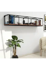 Raft de perete, Miray Homs, pin, 120 x 30 x 30 cm,lemn - imagine 3